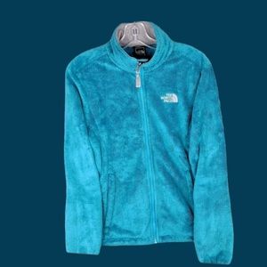 The North Face Osito Fleece Jacket Teal M Blue